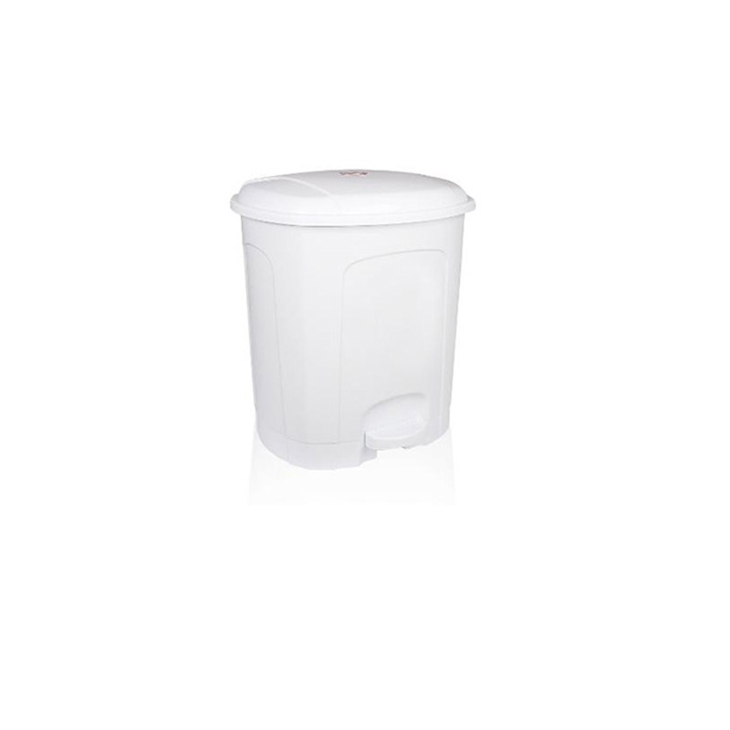 LOTUS PEDAL DUSTBIN  (5.5LT) No:1 WHITE